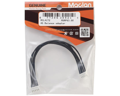 Maclan Part #MCL4172 4S LiPo Charge/Balance Adapter (XH female to XH female)