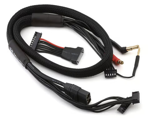Maclan Part #McL4333 Max Current 2S/4S Charge Cable (XT90) w/ 4mm & 5mm Bullet Connectors