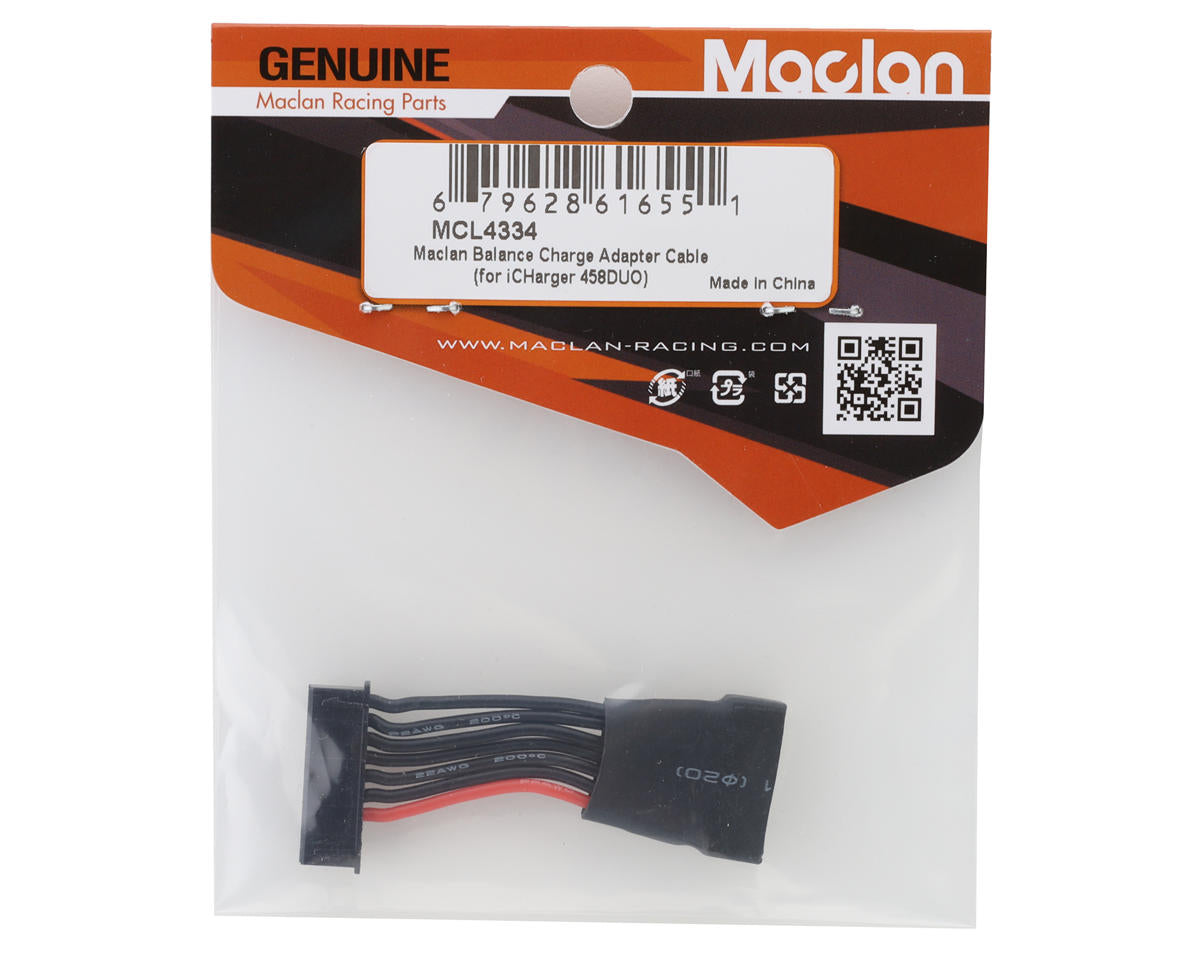 Maclan Part #MCL4334 Junsi iCharger 458DUO Balance Charge Adapter Cable