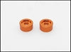 PN Racing Part #MR2066 MR02/03 Disk Damper Screw Washer (Orange) 2pcs