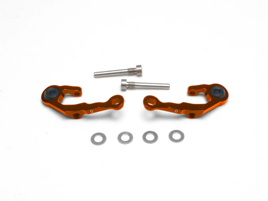 PN Racing Part#: MR3033 Mini-Z MR03 Alum Caster Upper Arm 0 Camber (Orange)