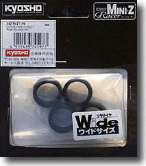 Kyosho Mini-Z Wide Tire Set (50 Degree) Part #MZW17-50