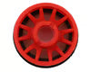 Nexx Racing Part #NXUSA-EVO-F+1-R Mini-Z RWD "JUD" EVO Front Threaded Side-Wall Carbon Fiber Rims (1mm Offset) (Red) (2)