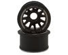 NEXX Racing Part #NXUSA-EVO-R-1 Mini-Z "JUD" EVO Rear Threaded Side-Wall RWD Carbon-Fiber Rims (1mm Offset) (Black) (2)