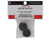 NEXX Racing Part #NX-USA-EVOAWD-F+1-G Mini-Z AWD "JUD" EVO Front Threaded Side-Wall Carbon Fiber Rims (1mm Offset) (Grey) (2)
