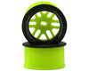 NEXX Racing Part #NX-USA-EVOAWD-F+2-GR Mini-Z AWD "JUD" EVO Front Threaded Side-Wall Carbon Fiber Rims (2mm Offset) (Green) (2)
