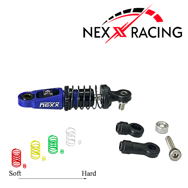 NEXX Racing Dual-Spring Oil Damper Blue