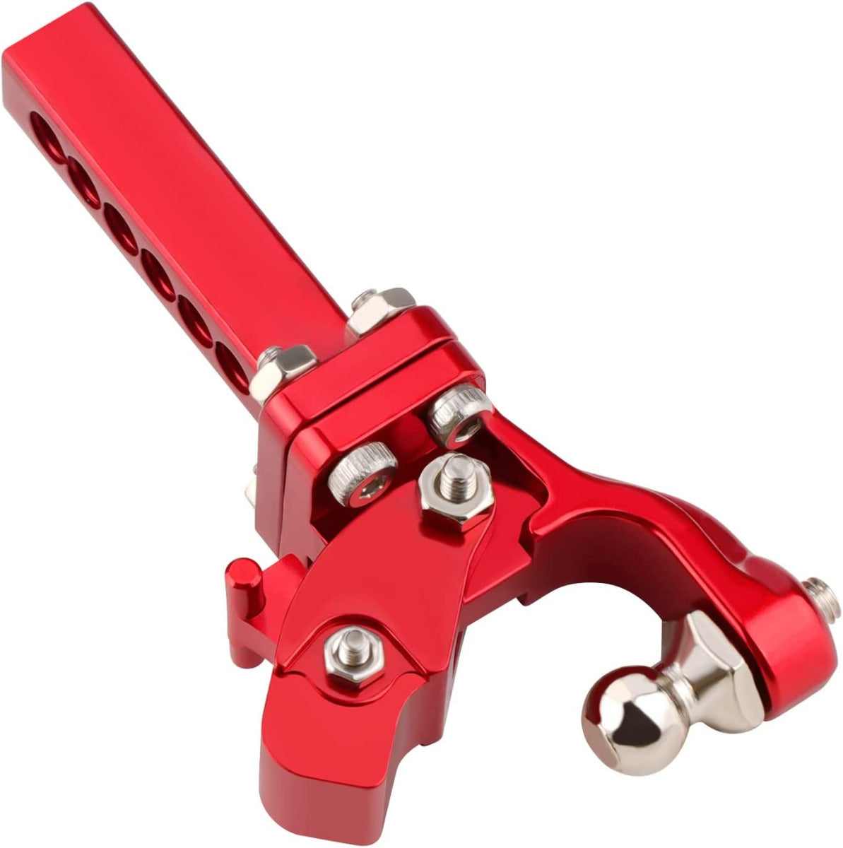 Powerhobby Rescue Tow Trailer Hook Hitch Red 1/10 Crawler - PowerHobby