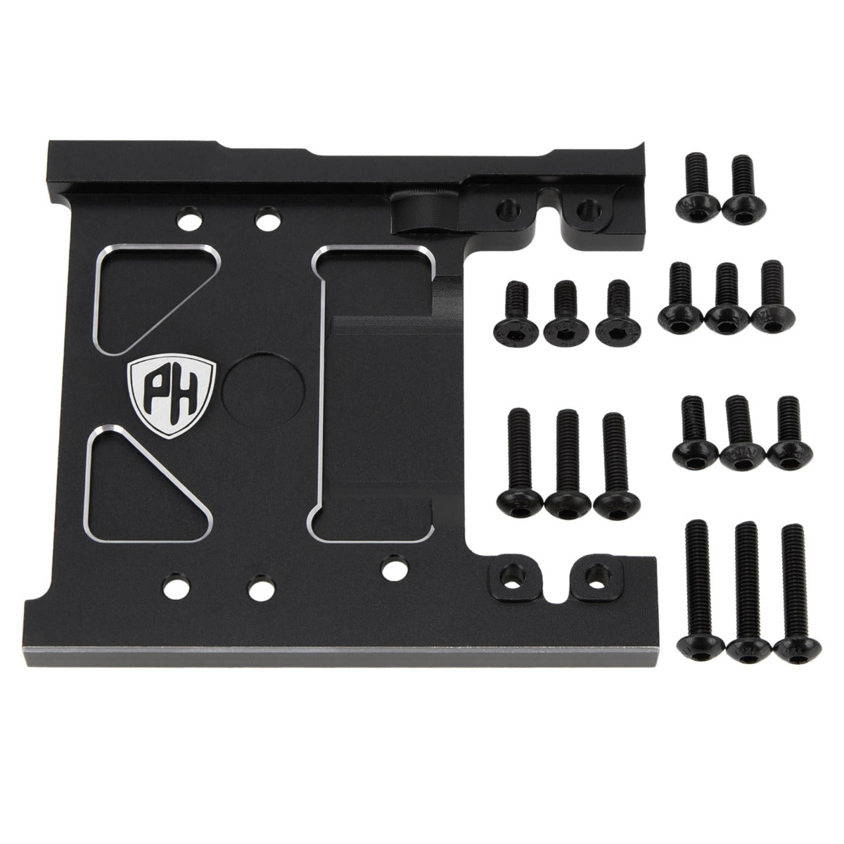Powerhobby Aluminum Servo & Winch Mount Chassis Brace Axial 1/10 SCX10 PRO - PowerHobby