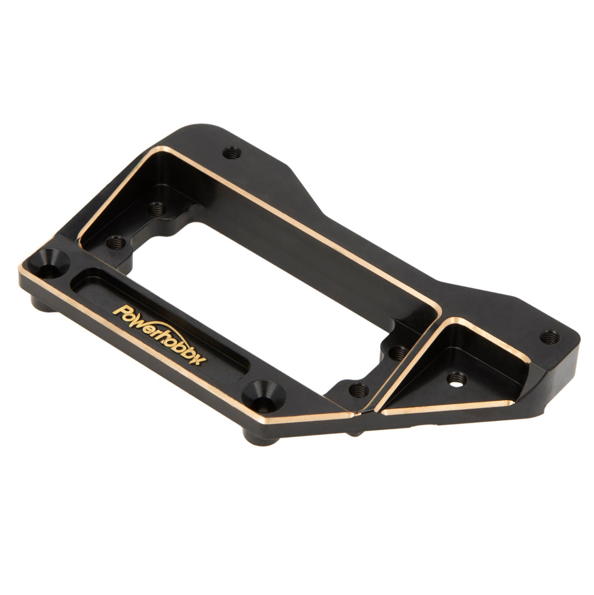 Powerhobby Brass Servo & Winch Mount Chassis Brace Axial 1/10 SCX10 PRO - PowerHobby