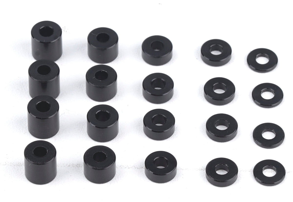 Powerhobby Aluminum Spacer Set 3x7mm FOR Associated Enduro 42260 - PowerHobby