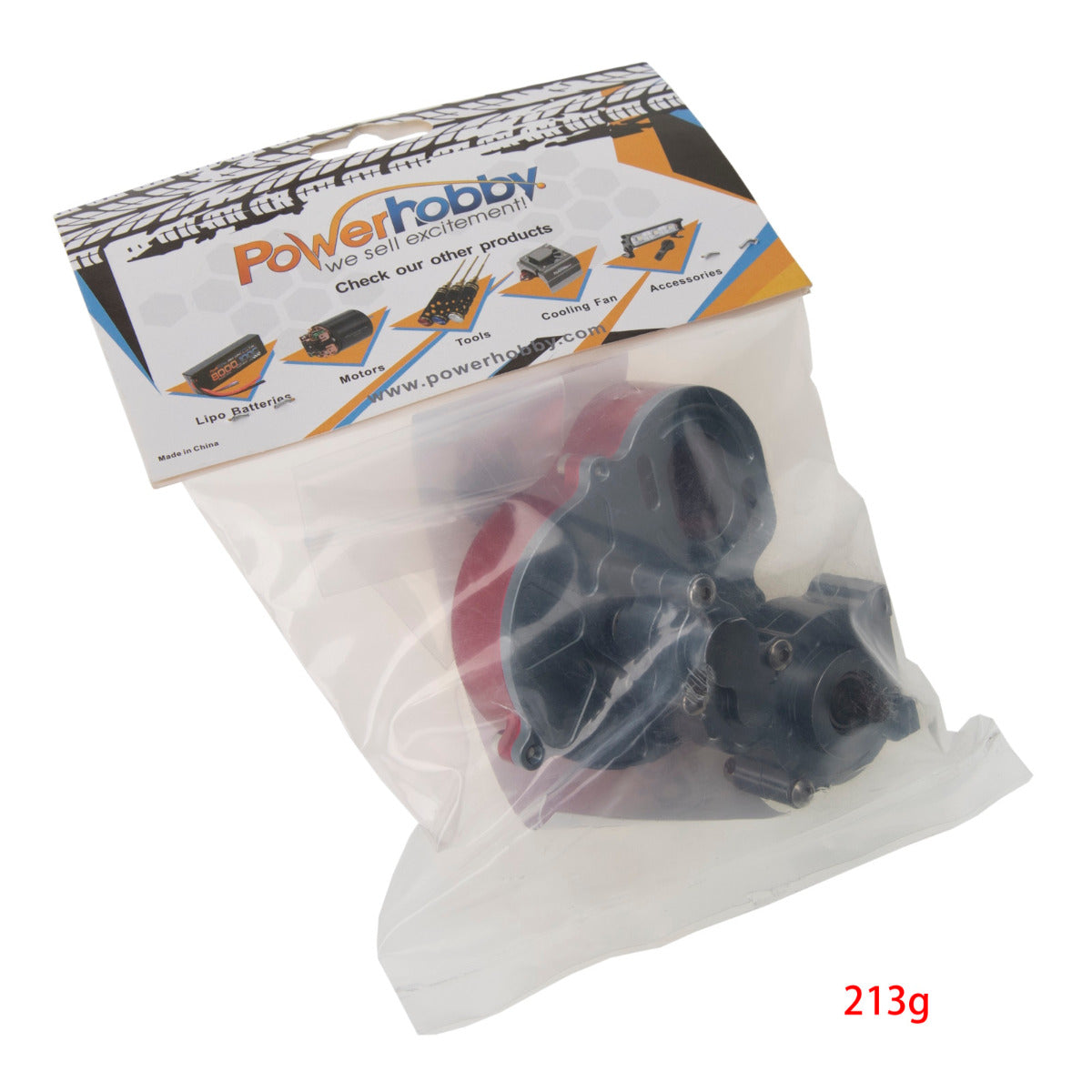 Powerhobby Complete Metal Transmission Gearbox w Gears Axial SCX10 / LCG Chassis - PowerHobby