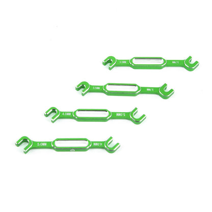 PH 3/3.2/3.5/3.7/4/5/5.5/6mm Wrench Turnbuckle Ball End Joint Remover Tool Green - PowerHobby