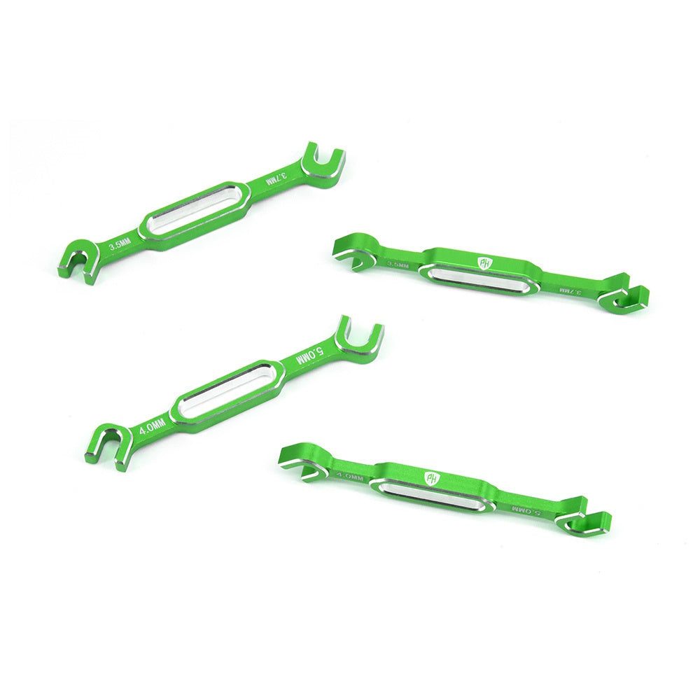 PH 3/3.2/3.5/3.7/4/5/5.5/6mm Wrench Turnbuckle Ball End Joint Remover Tool Green - PowerHobby