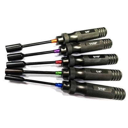 Powerhobby Pro Series STANDARD Nut Driver Tool Set 5PC - PowerHobby