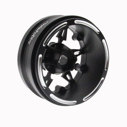 Powerhobby 1.9" Carbon Fiber Lightweight Beadlock Wheels E 1/10 Rock Crawler - PowerHobby