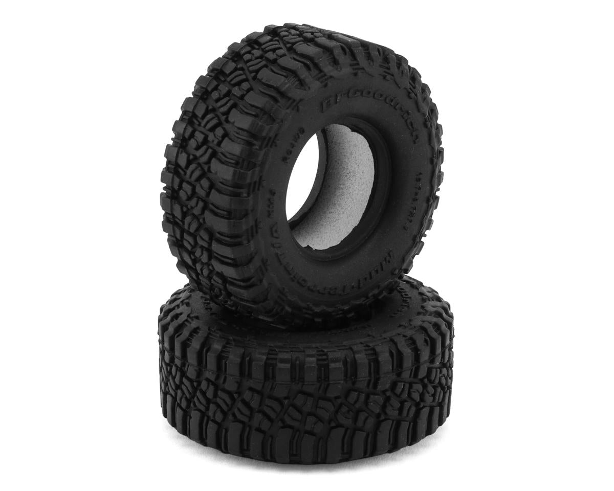 RC4WD Part #Z-T0040 0.7" BFGoodrich Mud Terrain T/A KM3 Micro Crawler Tires (2) (40mm OD) (X2S3)