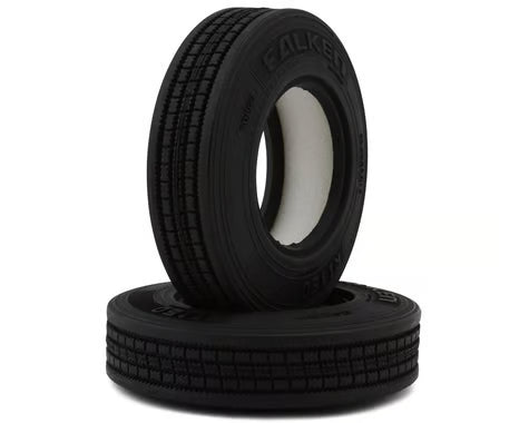 RC4WD Part #Z-T0220 Falken RI150 1.7" 1/14 Semi Truck Tires (2) (X4) (King Hauler)