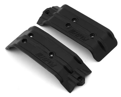 RPM 72252 Traxxas® Mini Maxx® Front & Rear Skid Plates Set (Black)