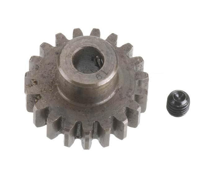 Robinson Racing 1219 Extra Hard Steel Mod 1 Pinion Gear w/5mm Bore 19T - PowerHobby