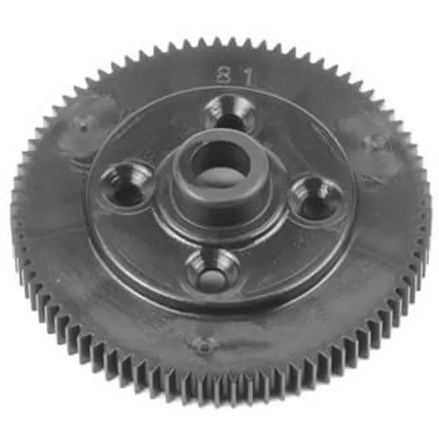 Tekno Part #TKR6522B Spur Gear (revised material, 81t, 48pitch, black, EB410.2)