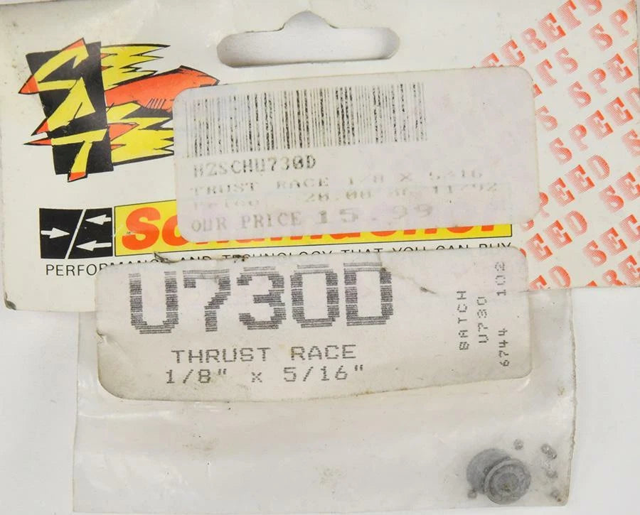 Schumacher Part #U7300 Thrust Race 1/8" X 5/16"