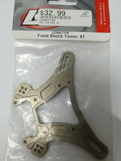 Team Losi Part #LOSA1716 Front Shock Tower: 8T
