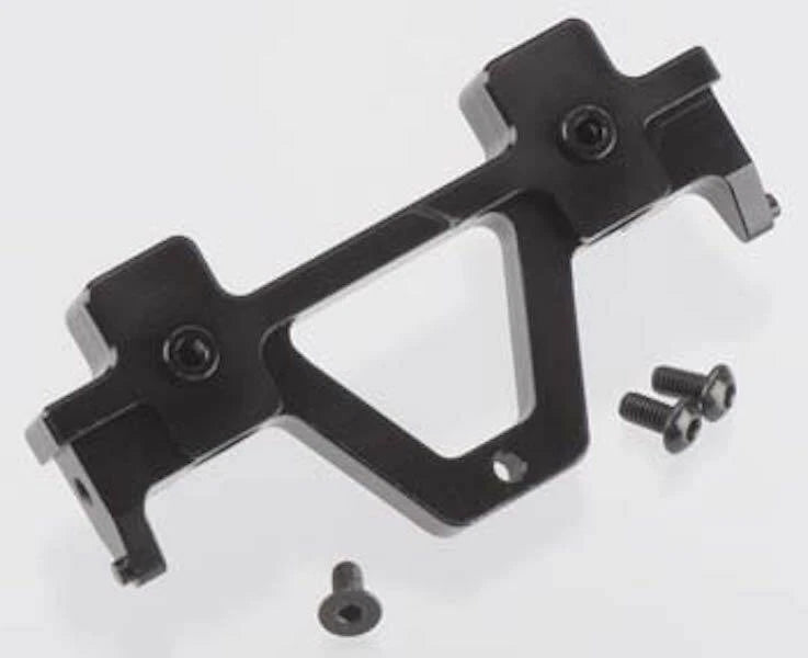 STRC Part #STA80125RBK CNC Aluminum Rear Bumper Mount, SCX10 Jeep Wrangler BLACK