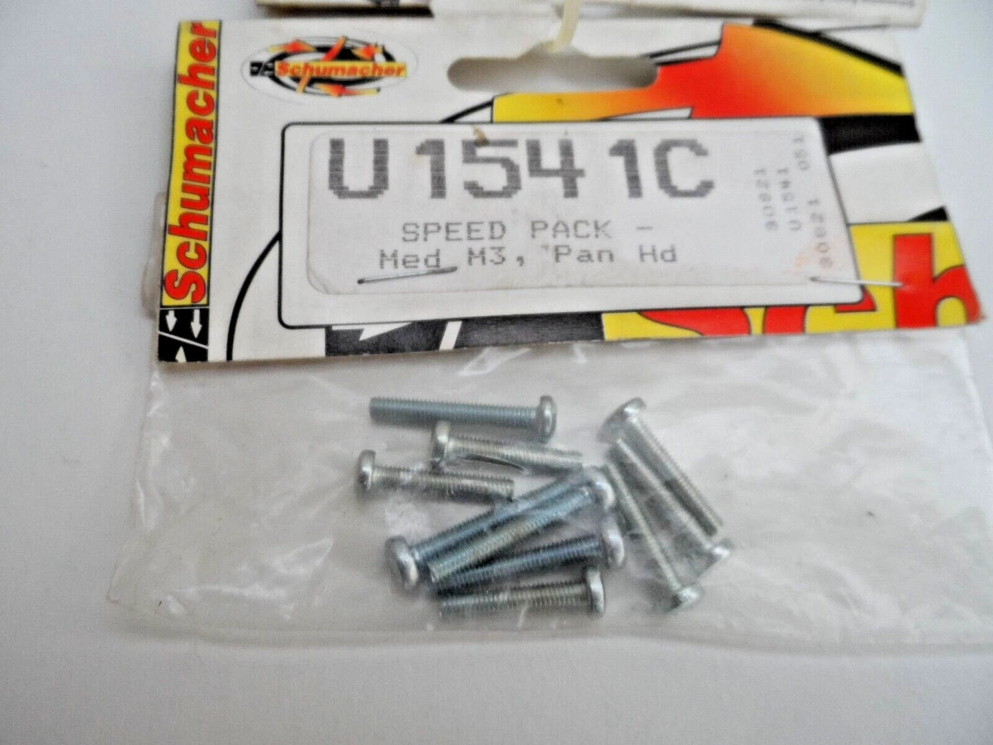 Schumacher Part #U1541C Speed Pack Med M3, Pan Hd