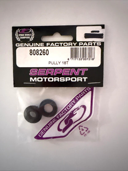 Serpent Part #SER808260 Pully 18T
