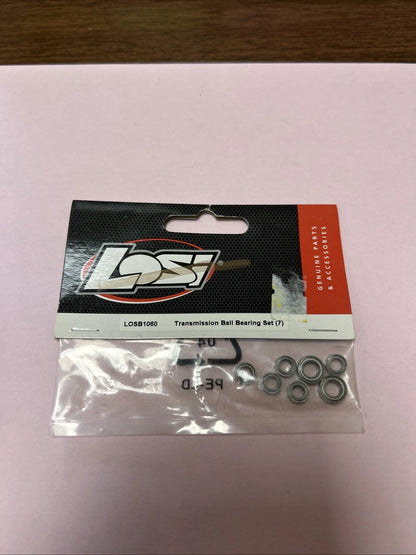 Team Losi Part #LOSB1060 Transmission Ball Bearing Set (Mini-T, MLST/2) 7pcs