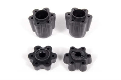 Axial Part #AX80128 Wheel Hub Adapters (2pcs Narrow, 2pcs Wide)