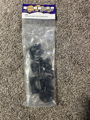 HPI Racing Part #A463 Carbon Graphite Rear Bulkhead Set RS4 MT