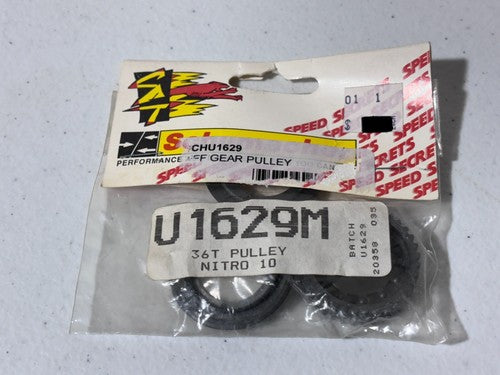 Schumacher Part #SCHU1629M 36 Tooth Pulley Nitro 10