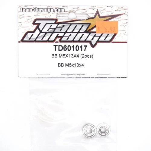 Team Durango Part #TD601017 Ball Bearing 5x13x4mm (2pcs) - discontinued