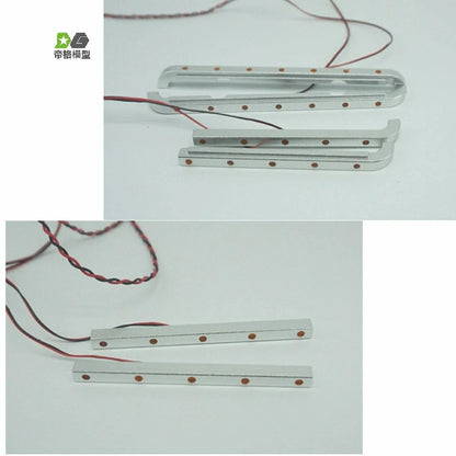 Degree RC Part #TH23123 LED Side Light Bar Lights for 1/14 Tamiya King Hauler