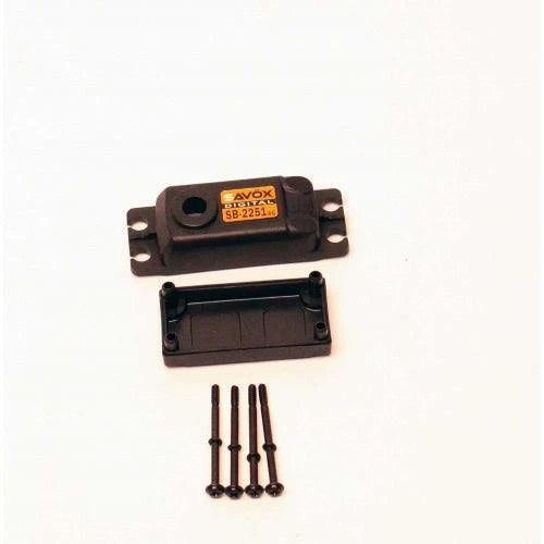 Savox Part #CASE-SB2251SG Top and Bottom with Screws Servo Case