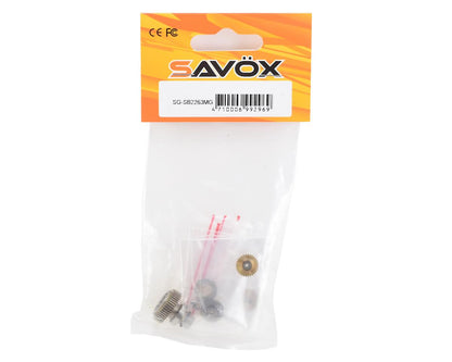 Savox Part #SG-SB2263MG Metal Gear Set w/Bearing