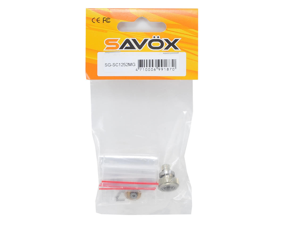 Savox Part #SG-SC1252MG Metal Gear Set w/Bearing