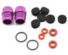 Schumacher Part #U1818 Alloy Shock Seal Housing Set (Purple) (2)