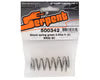 Serpent Part #SER500342 Front Shock Spring (2) (Green - 3.5lbs)