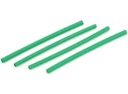 DU-BRO RC Part #436 3/32" (2.3mm) Heat Shrink (Green) 4/pkg Tubing