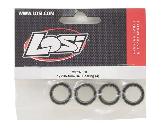Team Losi Part #LOS237000 12x18x4mm Ball Bearing