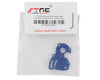 STRC Part #ST7077B Machined Aluminum Motor Heat Sink Plate for Mini Slash & E-Revo BLUE