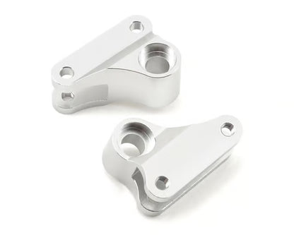 STRC Part #ST7158RS Machined Aluminum Rear Rocker Arms for Mini Slash & E-Revo SILVER