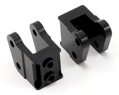 STRC Part #STA80070XBK CNC Machined Aluminum HD Lower Shock Mounts (1pair) Wraith BLACK