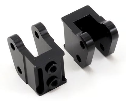 STRC Part #STA80070XBK CNC Machined Aluminum HD Lower Shock Mounts (1pair) Wraith BLACK