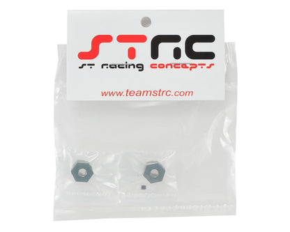 STRC Part #STC91441GM CNC Machined Aluminum Rear Hex Adapter (2pcs) AE B5/B5M GUN METAL