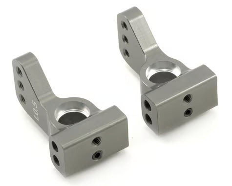 STRC Part #STLA4125-5GM CNC Machined Aluminum VLA 0.5 Degree Rear Hubs XXX-SCT GUN METAL