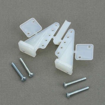 DU-BRO Part #237 T-Style Nylon Control Horns – Adjustable 5-Position Horn Set